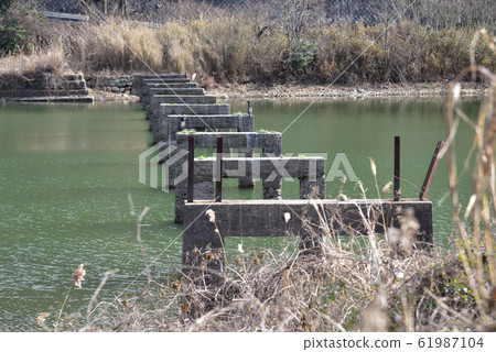 日本岡山縣倉敷市池塘橋的痕跡 61987104