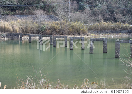 日本岡山縣倉敷市池塘橋的痕跡 61987105