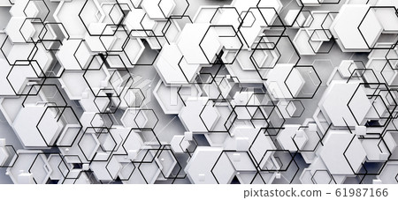 Abstract geometric background 61987166