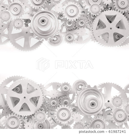 Gear cog background Gear cog background 61987241