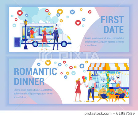 Romantic Dinner and First Date in Nice Place. 61987589