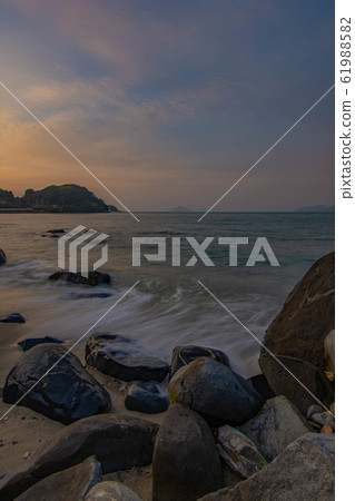 Dusk of the coast Dusk of the coast 61988582