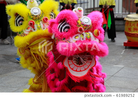 唐人街舞獅 舞獅 61989252