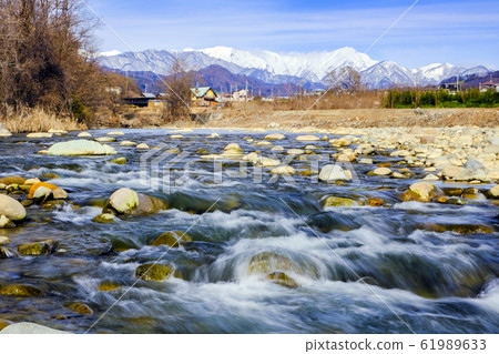 Tone River and Mt. Snow Tanigawa 1 61989633
