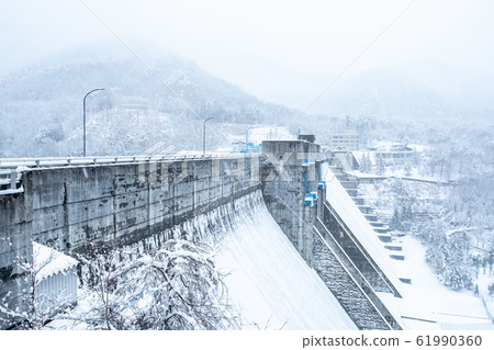 Omachi Dam (Winter) Omachi Dam (Winter) 61990360