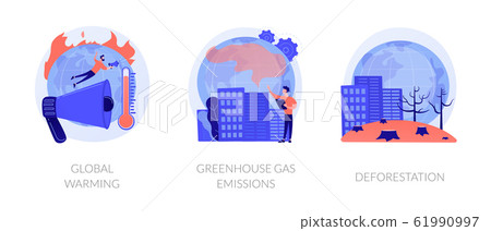 Natural disaster vector concept metaphors 61990997