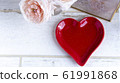 Heart and photo stand 61991868