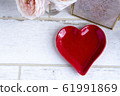 Heart and photo stand 61991869
