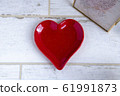 Heart and photo stand 61991873