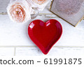 Heart and photo stand 61991875