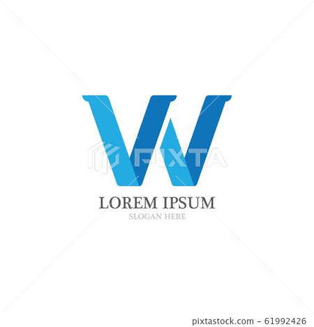 W Letter Logo Template W Letter Logo Template 61992426