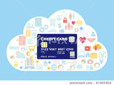 用信用卡購買的各種內容可用於無現金支付 用信用卡購買的各種內容可用於無現金支付 61993464