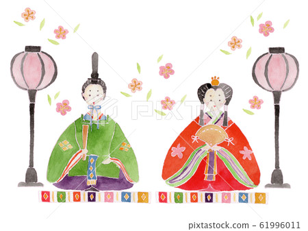 Hina Matsuri Watercolor Hina Matsuri Watercolor 61996011