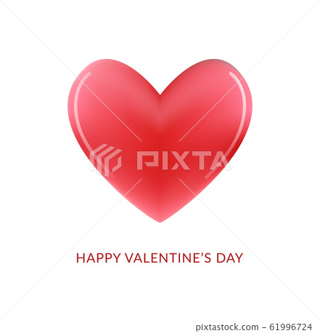 Happy Valentines day card. Hearts concept. Romantic composition. Happy Valentines day card. Hearts concept. Romantic composition. 61996724