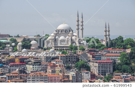 Suleymaniye Mosque in Istambul, Turkey 61999543