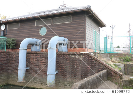 Drainage plant in the Meiji era Drainage plant in the Meiji era 61999773