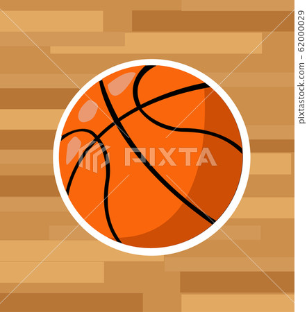Vector Basketball with colored background 62000029