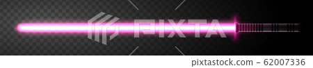 Light sword with a purple blade. Laser melee 62007336