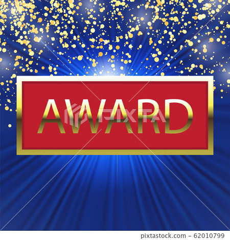 Award Banner with Yellow Confetti. Winners Lottery Game Sign. Billboard of Poker, Cards, Roulette. Gambling Club. Award Banner with Yellow Confetti. Winners Lottery Game Sign. Billboard of Poker, Cards, Roulette. Gambling Club. 62010799
