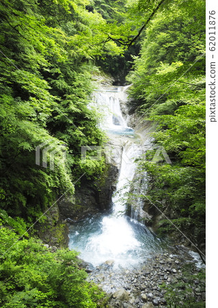 Nishizawa Valley Nanatsugama Five-Step Waterfall 3 Nishizawa Valley Nanatsugama Five-Step Waterfall 3 62011876