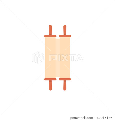 Torah icon flat style simple design. Vector eps10 Torah icon flat style simple design. Vector eps10 62013176