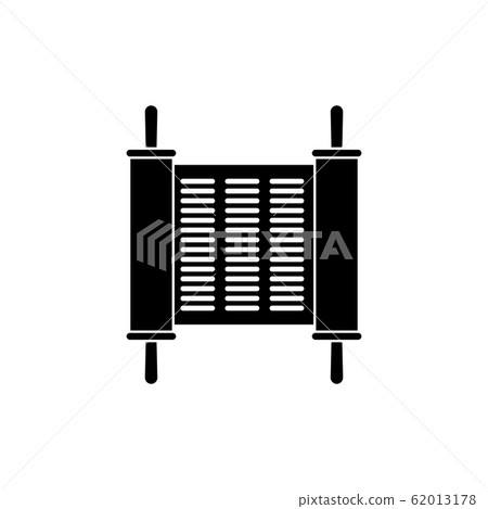 Torah icon flat style simple design. Vector eps10 Torah icon flat style simple design. Vector eps10 62013178