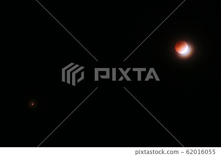Total lunar eclipse and Mars Total lunar eclipse and Mars 62016055