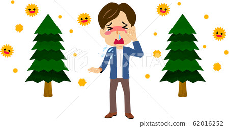 一個患有花粉症的人 62016252