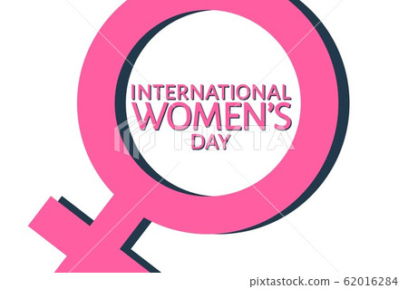 International Women's Day - 8 march and Women's History Month holiday concept. Template for 62016284