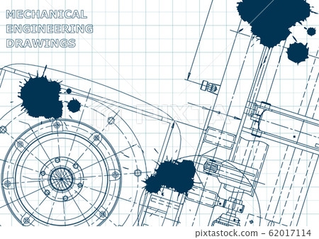 Computer aided design systems. Technical illustration, background 62017114