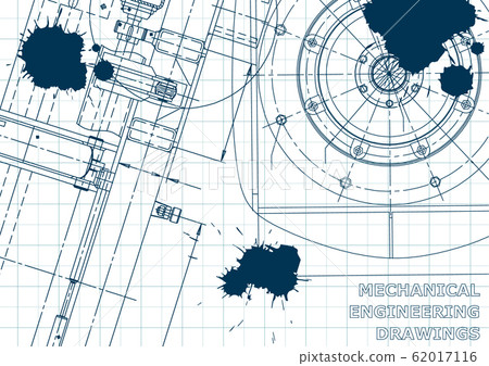 Computer aided design systems. Technical illustration, background Computer aided design systems. Technical illustration, background 62017116