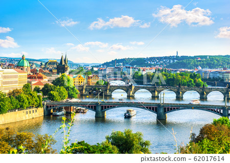 Row of bridges in Prague Row of bridges in Prague 62017614