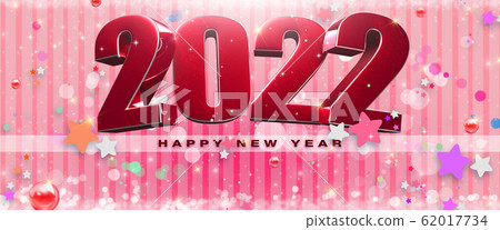 Happy New Year 2022 Zoom Background