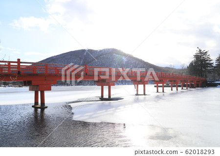 櫪木鳥橋在冬天 櫪木鳥橋在冬天 62018293