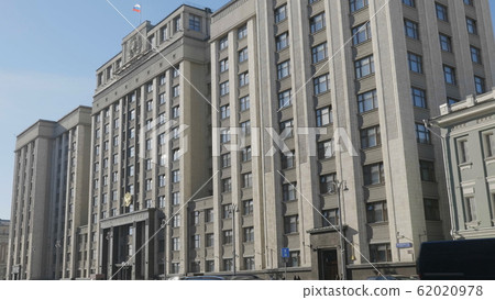 Facade of the State Duma, Parliament building of Facade of the State Duma, Parliament building of 62020978