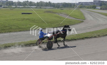 BARNAUL - AUGUST 22 Horse racing. Horse and rider BARNAUL - AUGUST 22 Horse racing. Horse and rider 62021010