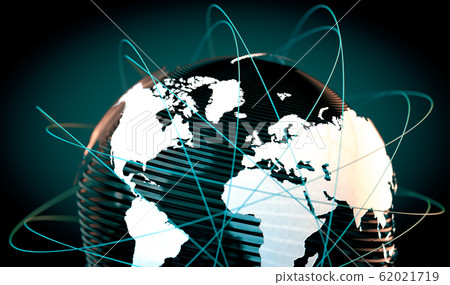 World map and internet commerce. 62021719