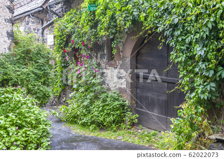 Old village in central Burgund, France 62022073