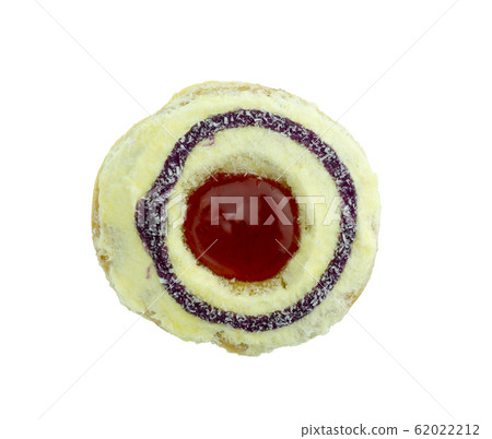 donuts isolated on white background. Top view. donuts isolated on white background. Top view. 62022212