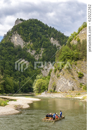 River Dunajec in the Pieniny Mountains on the 62022262