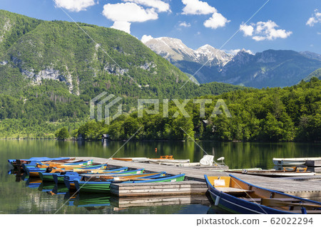 Lake Bohinj in Triglav national park, Slovenia 62022294