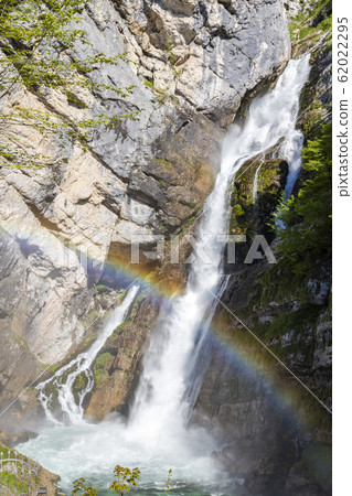Savica waterfall in Triglavski national park, 62022295