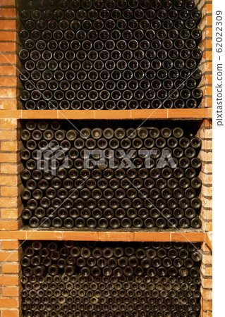 Old wine cellar in Volkany near Villany, Hungary 62022309