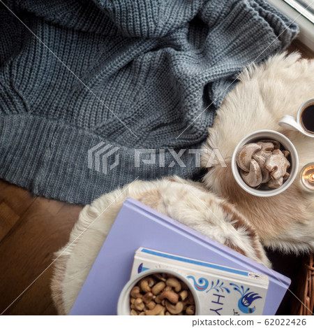 cozy home concept, danish hygge style and their art of happy life, mood of coziness with feelings of wellness cozy home concept, danish hygge style and their art of happy life, mood of coziness with feelings of wellness 62022426