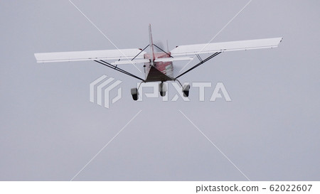 Small airplane for chemical field processing work 62022607