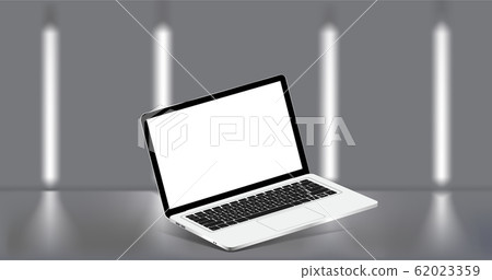 3D laptop mockup 62023359
