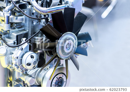 Modern diesel engine used on marine industry Modern diesel engine used on marine industry 62023793