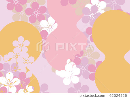 用鮮花設計的背景材料 62024326