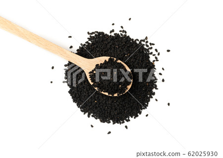 Black Cumin, Nigella Sativa or Black Caraway Seeds 62025930