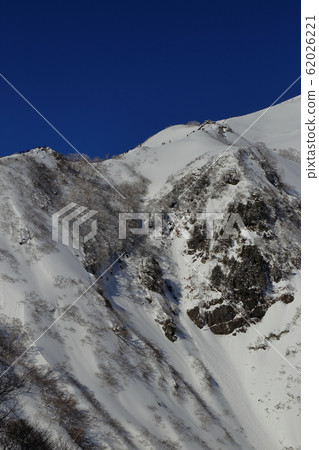 Scenery of Tanigawadake in severe winter Scenery of Tanigawadake in severe winter 62026221